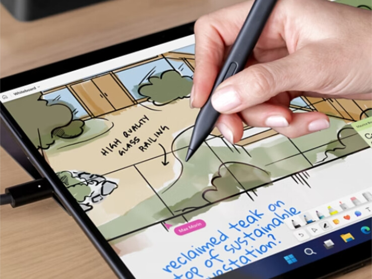 El Surface Slim Pen es ahora compatible con el nuevo sistema de retroalimentación háptica de Microsoft.