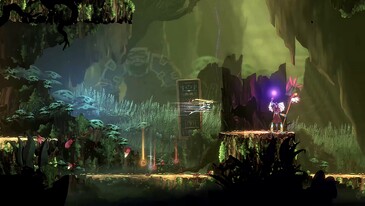 Se muestra el diseño del nivel de Aeterna Lucis (Fuente de la imagen: Steam)