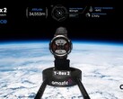 El T-Rex 2 hace un "viaje espacial". (Fuente: Amazfit)