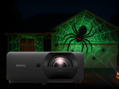 El proyector LH830ST de BenQ (en la imagen) es un modelo de mapeo doméstico. (Fuente de la imagen: BenQ, editado)