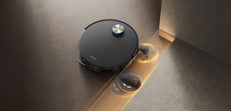 Con la tecnología UltraExtend, la serie X60 también barre y friega debajo de los muebles.