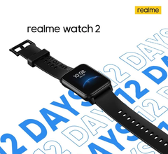 El Realme Watch 2 tendrá biseles gruesos, a pesar de las apariencias. (Fuente de la imagen: Realme vía Gizmochina)