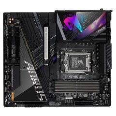 La X670E AORUS XTREME soporta SSDs PCIe 5.0. (Fuente: GIGABYTE)