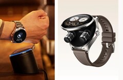 El Huawei Watch Buds 2 integra unos auriculares completamente inalámbricos en un smartwatch.