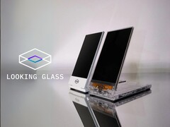 El Looking Glass Go está disponible en acabados blanco y transparente (Fuente de la imagen: Looking Glass)