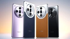 Los primeros renders oficiales de la serie Oppo Find X7 revelan cuatro opciones de color, dos de ellas en un diseño de doble tono de cristal y cuero.
