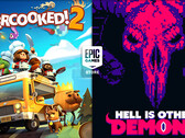 El infierno son otros demonios y Overcooked! 2 ya se pueden descargar de forma gratuita en la Epic Games Store. (Fuente de la imagen: Epic Games)
