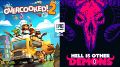 El infierno son otros demonios y Overcooked! 2 ya se pueden descargar de forma gratuita en la Epic Games Store. (Fuente de la imagen: Epic Games)