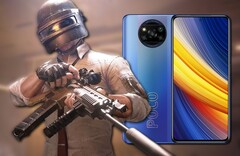 Los problemas de pantalla fantasma con el POCO X3 Pro pueden hacer que las sesiones de PUBG Mobile sean problemáticas. (Fuente de la imagen: POCO/Tencent - editado)