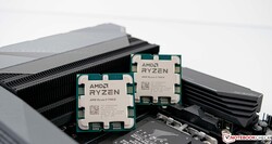 El AMD Ryzen 9 7900X y el AMD Ryzen 5 7600X en revisión: proporcionado por AMD Alemania