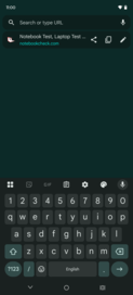 Teclado vertical