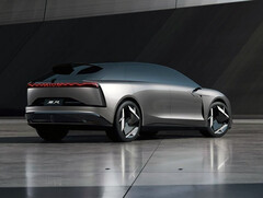 Freno de tiro Exeed ES8 con batería de estado sólido. (Fuente de la imagen: Chery)