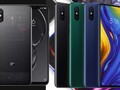 El Xiaomi Mi 8 Explorer Edition (L) y el Mi Mix 3 (R) fueron lanzados en 2018. (Fuente de la imagen: Xiaomi/Paranoid Android - editado)