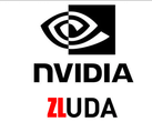 CUDA funciona en GPUs AMD (logo Nvidia CUDA editado)