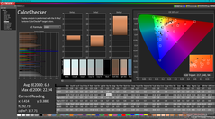 ColorChecker antes de la calibración