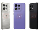 Se rumorea que Motorola ha diseñado el Edge 50 Pro en tres colores de lanzamiento. (Fuente de la imagen: Android Headlines)