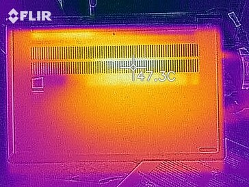 Generación de calor lado inferior (carga)