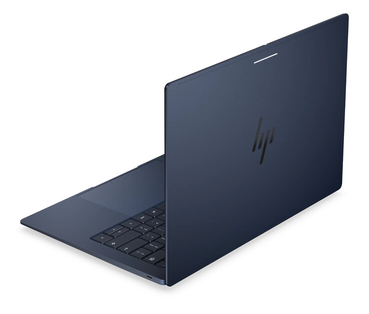 El HP Googlebook 14 también cuenta con un trackpad háptico y una barra luminosa trasera (Glowbar).