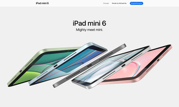 render del concepto del iPad mini 6 hecho por un fan. (Fuente de la imagen: Michael Ma/Behance)