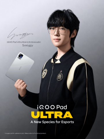 iQOO presenta la Pad Ultra con su embajador de marca especializado en deportes electrónicos
