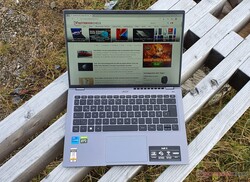 Acer Swift X 14 (2022), unidad de prueba proporcionada por Acer Alemania