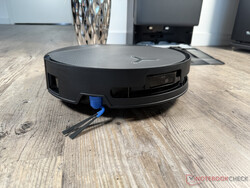 El cepillo lateral es largo, pero lamentablemente no se puede extender.