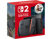 Imagen promocional del embalaje de la caja estadounidense de la Nintendo Switch 2 sobre fondo blanco. (Fuente de la imagen: Nintendo)