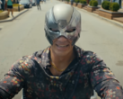 Una captura de pantalla de John Cena como Peacemaker en el tráiler oficial de la segunda temporada de Peacemaker (fuente de la imagen: DC YT)