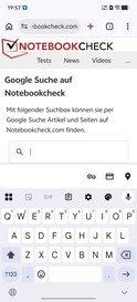 Gboard en modo vertical