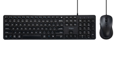 El teclado y el ratón Targus EcoSmart ofrecen un rendimiento sin retrasos gracias al cable USB-C.