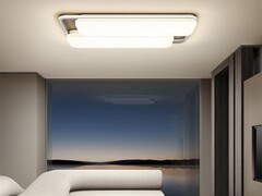 La Xiaomi Mijia Smart Ceiling Light Pro para el salón tiene una potencia de 140 W y un brillo máximo de 10.000 lúmenes. (Fuente de la imagen: Xiaomi)
