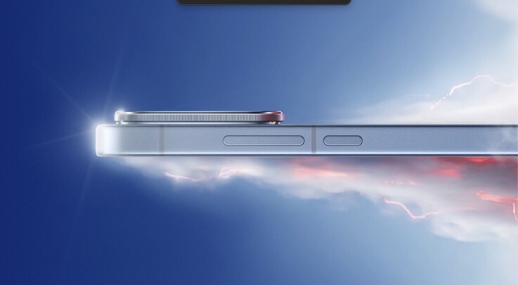Perfil lateral del iQoo 15T.