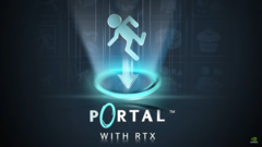 Portal tendrá RTX On pronto. (Fuente: NVIDIA vía YouTube)