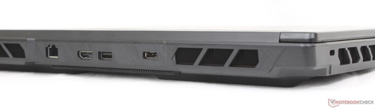 Trasera: RJ-45 (2,5 Gbps), HDMI 2.1, USB-A 3.2 Gen. 2, adaptador de CA