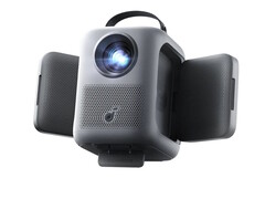 El proyector portátil Anker Soundcore Nebula P1i 1080P viene con altavoces estéreo de 20 W abatibles.