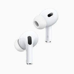 Los Apple AirPods Pro (2ª generación) cuentan con el chip H2, ANC mejorado, calidad de sonido y mejor duración de la batería frente a los AirPods Pro de 1ª generación. (Fuente: Apple)