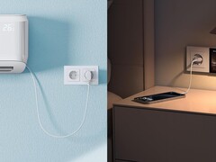 Se ha lanzado el Aqara Wall Outlet H2 EU. (Fuente de la imagen: Aqara)