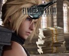 Banner de Final Fantasy 7 Remake mostrando a Cloud y un montón de dinero (Fuente de la imagen: captura de pantalla, Nintendo YouTube con ediciones)
