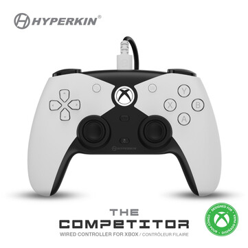 Hyperkin The Competitor en blanco. (Fuente de la imagen: Hyperkin)