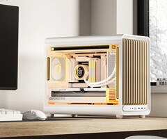 El Jonsbo D33 está disponible con un panel frontal de madera opcional.