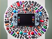 Parece que la Nintendo Switch 2 dependerá en gran medida de los imanes para fijar los mandos Joy-Con. (Fuente de la imagen: imagen generada por DALLE3)
