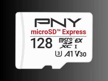 Tarjeta flash microSD Express de 128 GB de PNY (Fuente de la imagen: PNY PR)