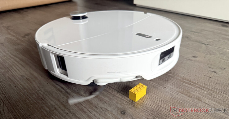 Roborock Qrevo Curv 2 Pro poco antes de la caída del bloque de terminales