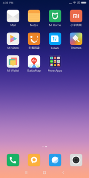 Captura de pantalla de Xiaomi Mi Mix 2S