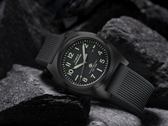 El Timex Expedition Capstone con correa de silicona negra, en la imagen. (Fuente de la imagen: Timex)
