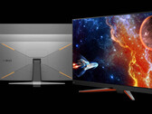 BenQ ha expuesto sus tres nuevos monitores para juegos MOBIUZ en la Gamescom 2022. (Fuente de la imagen: BenQ)
