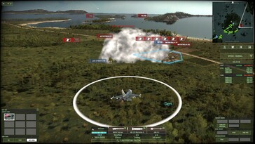 En la imagen: una captura de pantalla del juego «Wargame: Red Dragon».