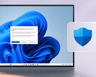 Un escritorio de Windows 11 en el que se muestra una advertencia de seguridad de «Smart App Control» junto al icono de Seguridad de Windows.