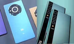 Han aparecido distintos renders conceptuales del smartphone Xiaomi MIX 5 hechos por fans. (Fuente de la imagen: Sina.com)