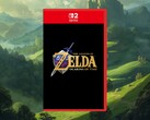 Maqueta de la caja de la reedición de «Zelda: Ocarina of Time» para Switch 2